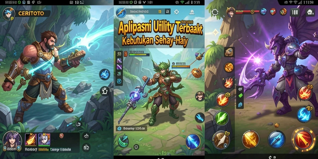 Screenshot CERITOTO menampilkan antarmuka penggunaan aplikasi Utility yang user-friendly.