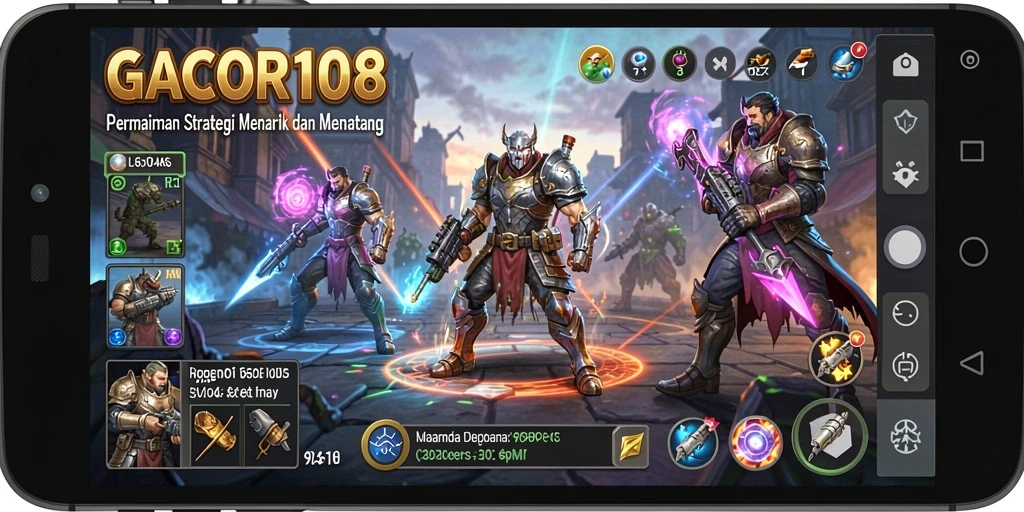 Tampilan gameplay GACOR108 yang memukau dan menantang.