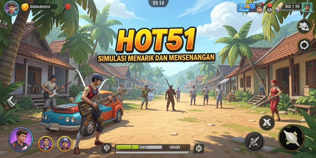 Screenshot HOT51 menampilkan gameplay simulasi yang mendalam dan menarik.