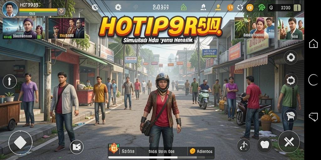 Gameplay HOT985 menampilkan interaksi dan desain karakter yang menarik.