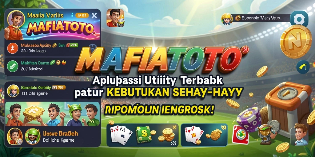 Tampilan antarmuka MAFIATOTO yang sederhana dan intuitif.