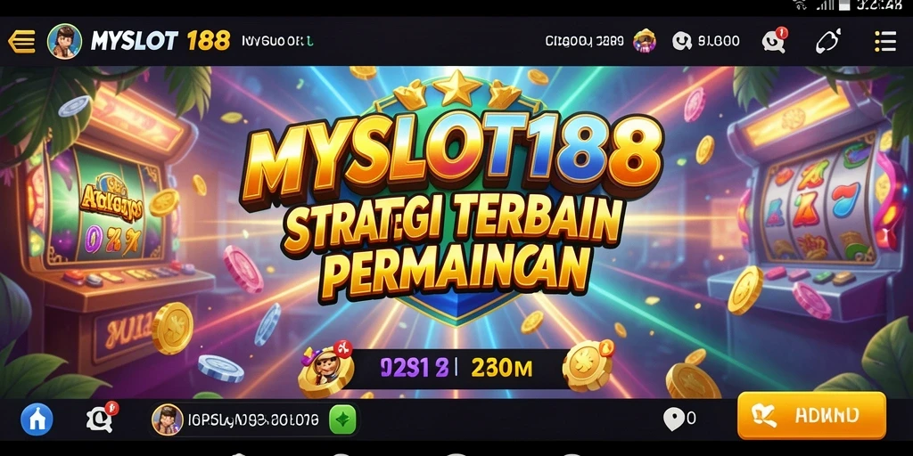 Gameplay seru dan menarik dalam MYSLOT188 dengan strategi yang mendalam.