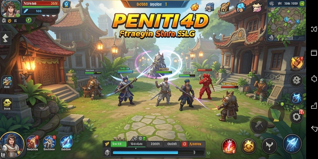 Tampilan gameplay menarik PENITI4D dengan strategi yang intens.