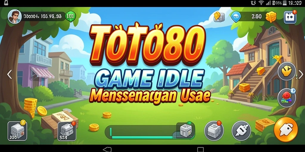 Tampilan gameplay TOTO80 dengan karakter yang berbeda dan sumber daya yang dikelola.